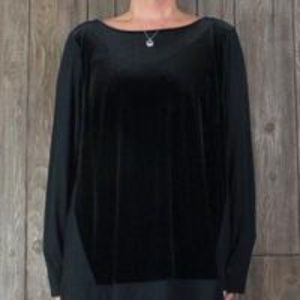 J. Jill black swing tunic